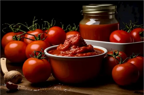 تصویر 1 از رب گوجه قوطی یک کیلویی تولید روز با کیفیت ثابت
